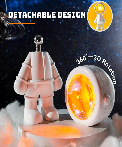 Cute Astronaut Sunset Lamp