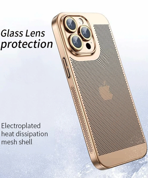 Cooling Summer Case With Camera Protection For iphone