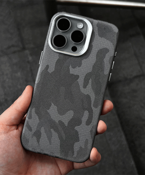 Microfiber Camouflage Magsafe Case