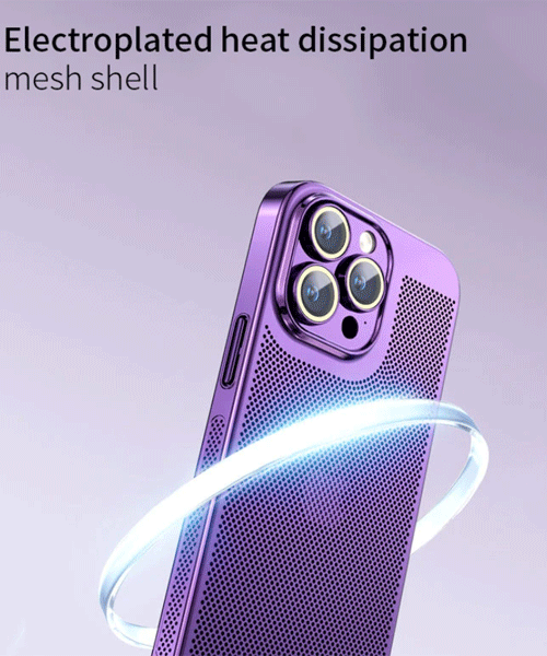 Cooling Summer Case With Camera Protection For iphone