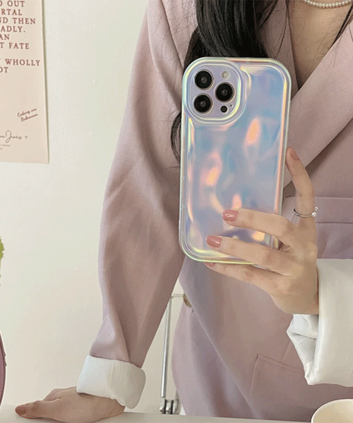 Water Ripple Holographic Phone Case Fort iphone